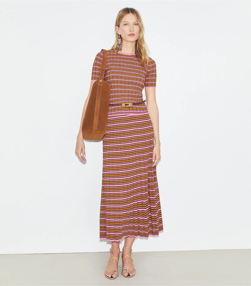 Striped Cotton Skirt