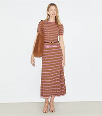 Striped Cotton Skirt