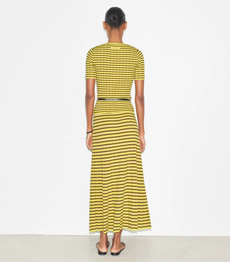 Striped Cotton Sweater