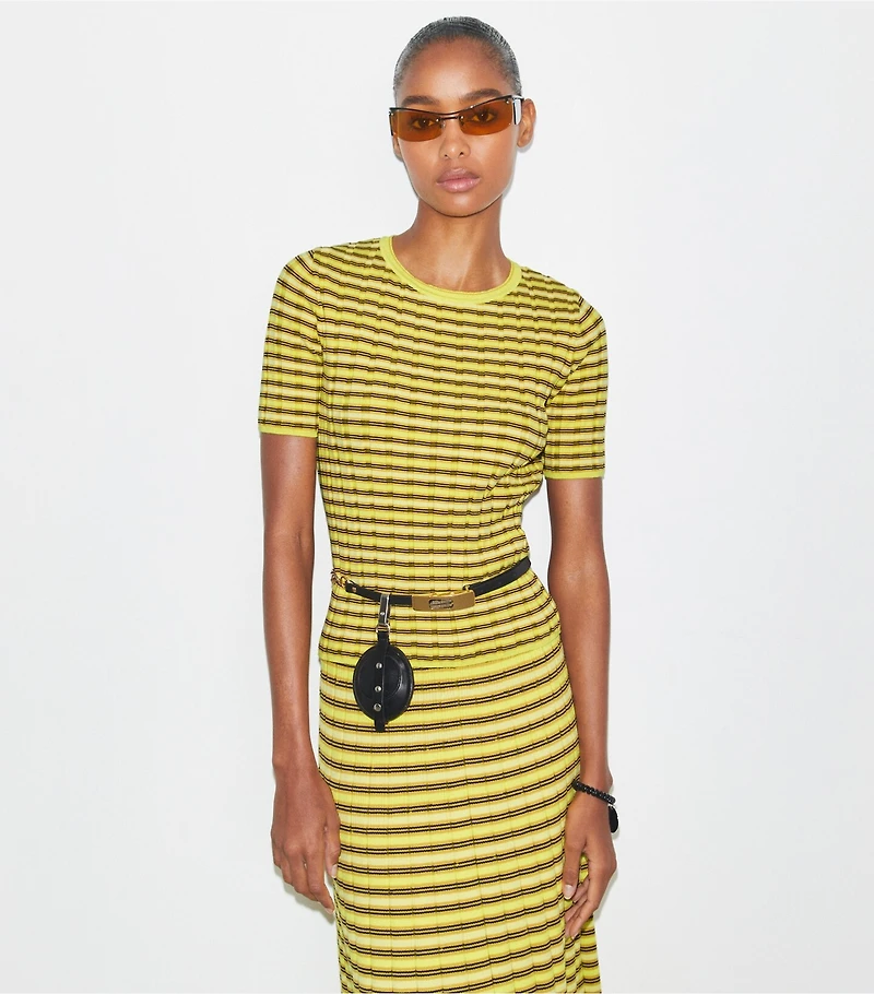 Striped Cotton Sweater