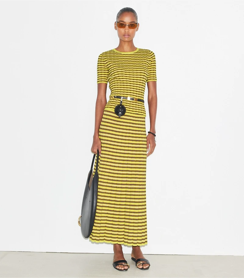 Striped Cotton Sweater