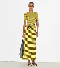 Striped Cotton Sweater