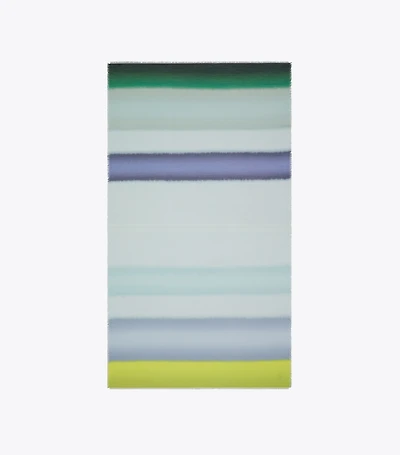 Striped Oblong Scarf