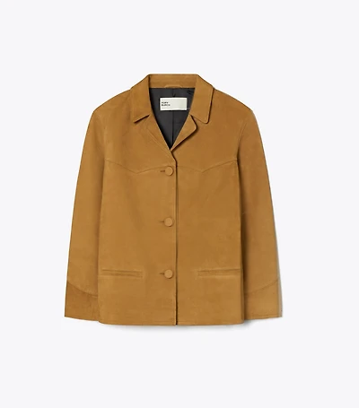 Suede Blazer