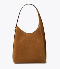 Suede Hobo Bag