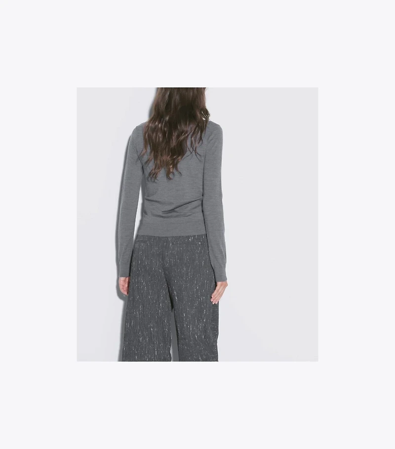 T Logo Wool Sweater