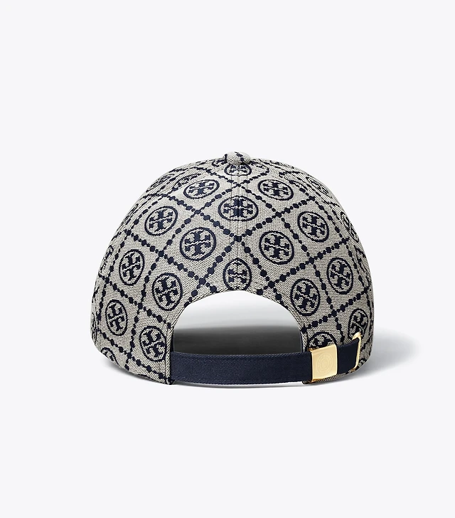 Tory Burch T Monogram Baseball Cap | The Summit display picture 3