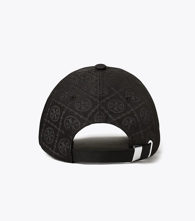 Tory Burch T Monogram Baseball Cap | The Summit display picture 1