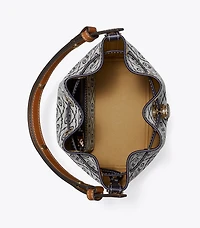 T Monogram Bucket Bag