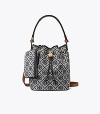 T Monogram Bucket Bag