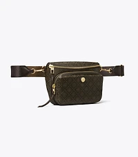 T Monogram Coated Canvas Mini Belt Bag