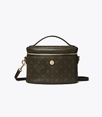 T Monogram Coated Canvas Soft Vanity Case