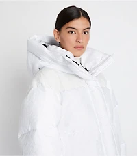 T Monogram Cropped Down Jacket