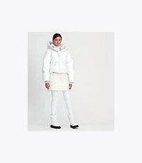 T Monogram Cropped Down Jacket