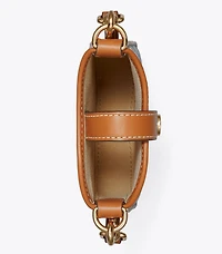 T Monogram Denim Phone Crossbody