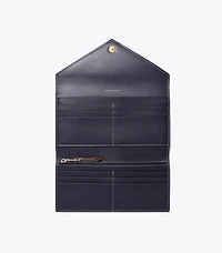 T Monogram Envelope Wallet
