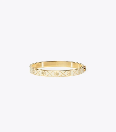 T Monogram Hinge Bracelet