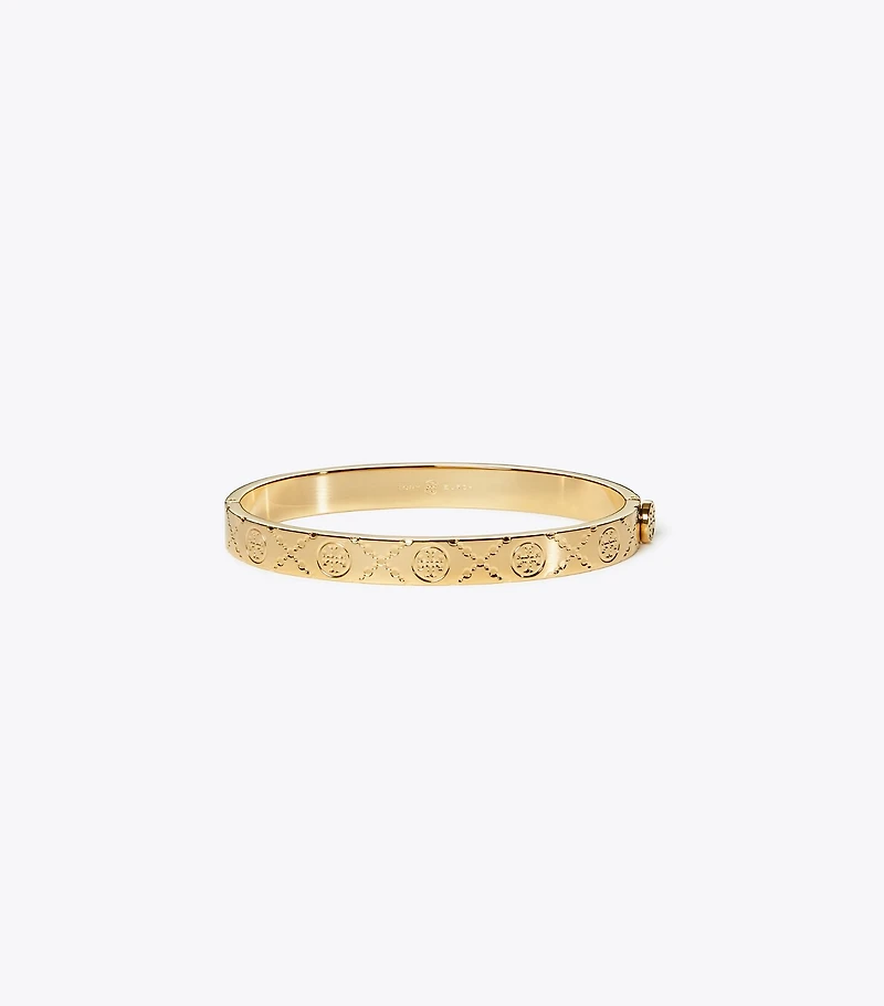 T Monogram Hinge Bracelet