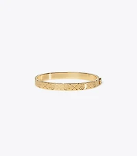 T Monogram Hinge Bracelet
