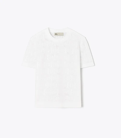 T Monogram Jacquard Sweater