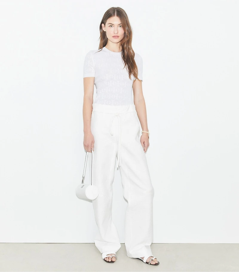 T Monogram Jacquard Sweater
