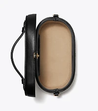 T Monogram Leather Vanity Case