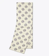T Monogram Oblong Scarf