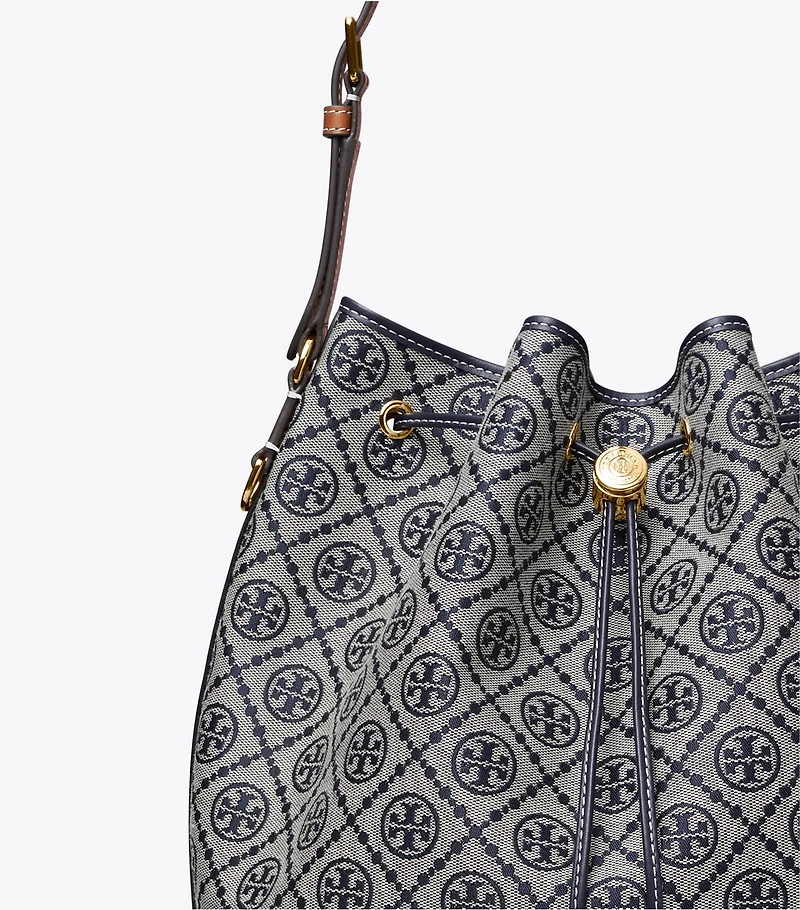 T Monogram Oversized Bucket Bag