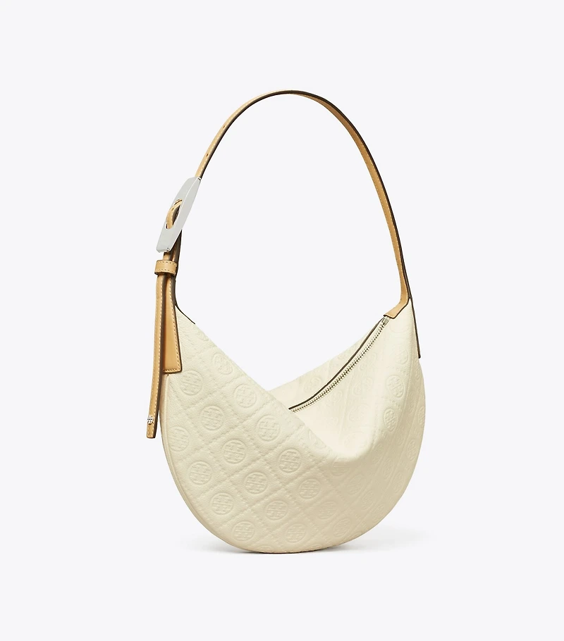 T Monogram Pebble Small Balloon Bag