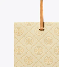 T Monogram Pebble Tote
