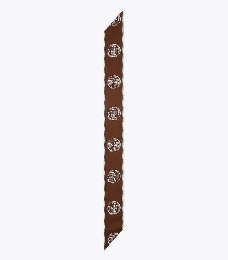 T Monogram Ribbon Tie