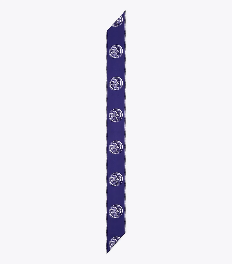 T Monogram Ribbon Tie