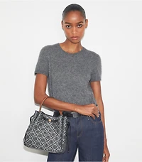 T Monogram Romy Bucket Bag