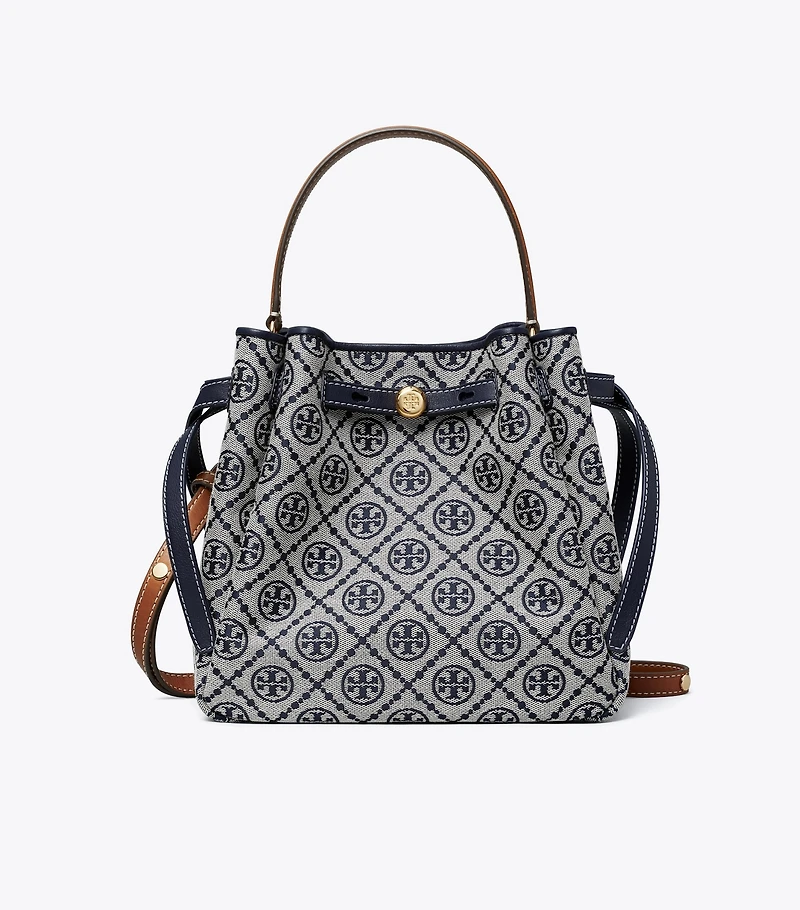T Monogram Romy Bucket Bag