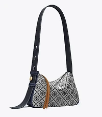 T Monogram Small Romy Shoulder Bag