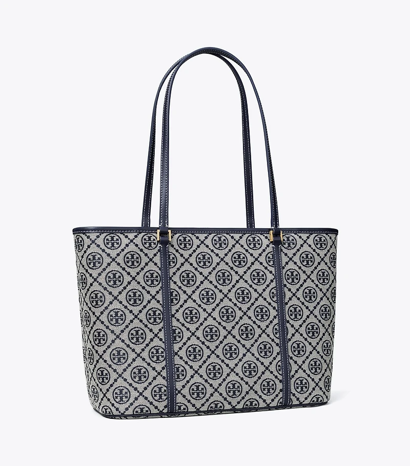 T Monogram Small Zip Tote