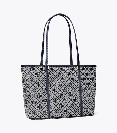 T Monogram Small Zip Tote