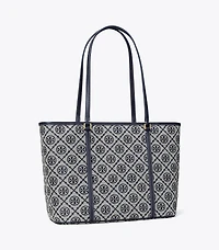 T Monogram Small Zip Tote