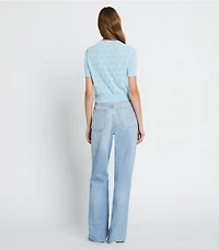 T Monogram Strawberry Sweater