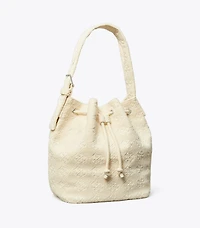 T Monogram Terry Oversized Bucket Bag