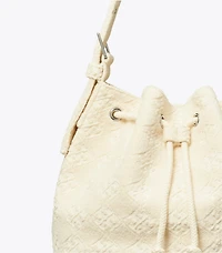 T Monogram Terry Oversized Bucket Bag