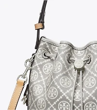 T Monogram Utility Bucket Bag