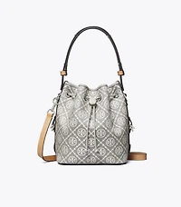 T Monogram Utility Bucket Bag