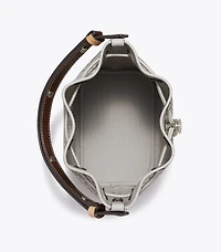 T Monogram Utility Bucket Bag