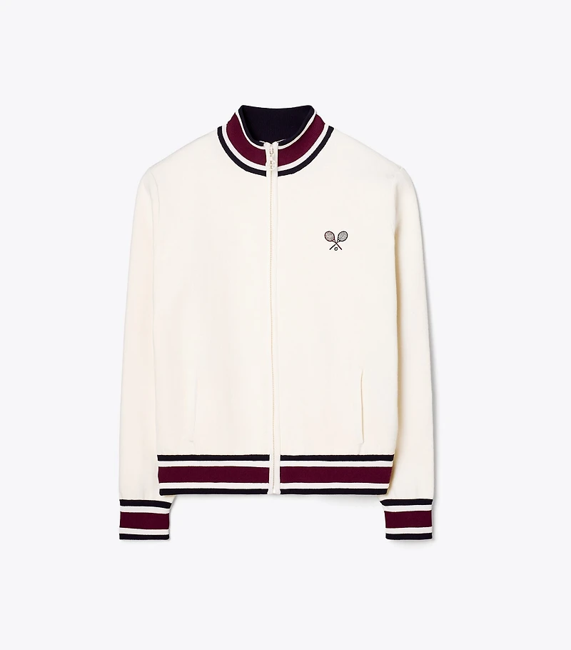 Tech Knit Tennis Jacket