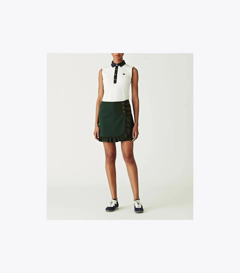 Tech Twill Ruffle Skort