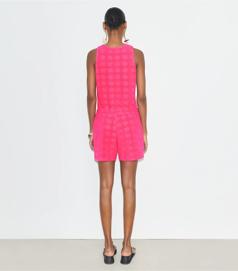 Terry Jacquard Logo Short