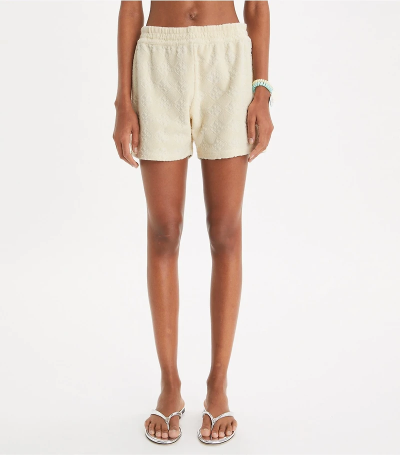 Terry Jacquard Logo Short