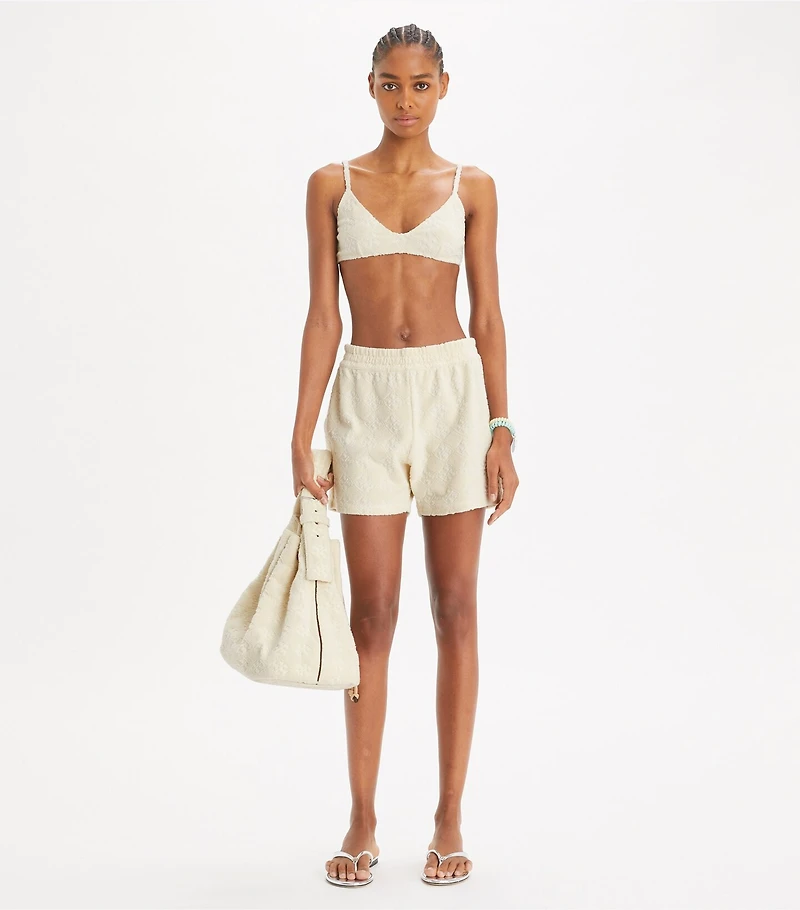 Terry Jacquard Logo Short