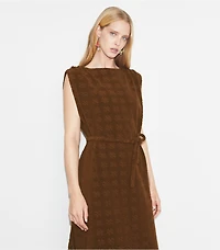 Terry Jacquard Maxi Dress